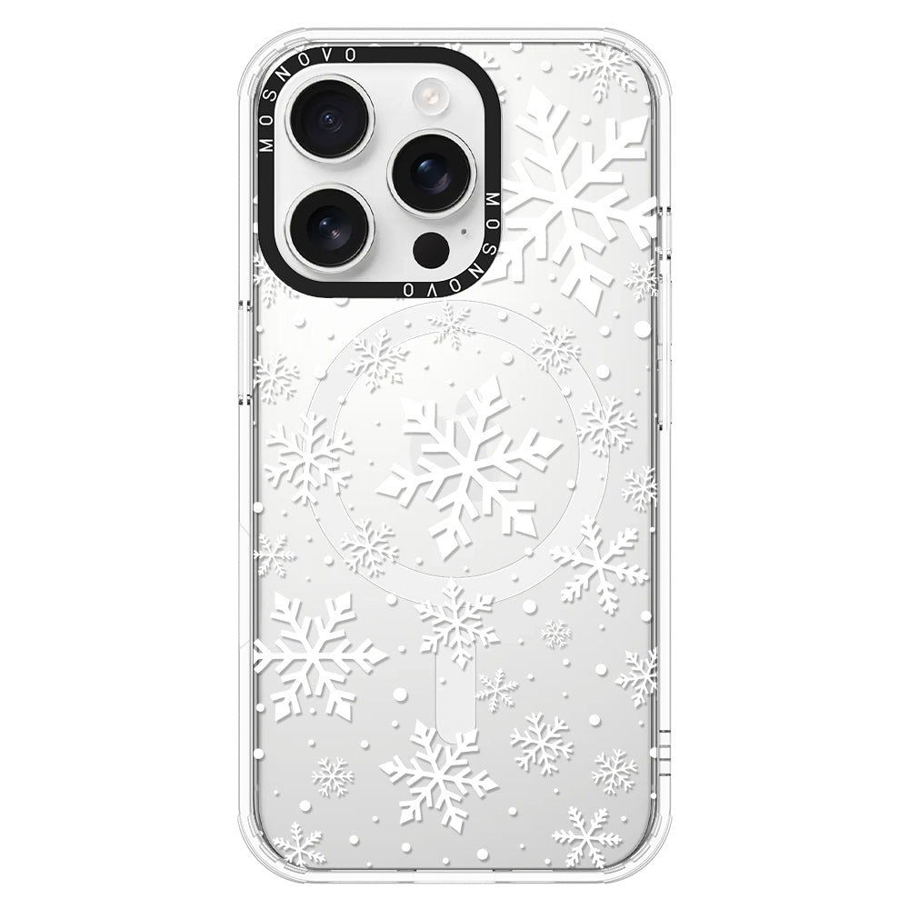 Snowflake Phone Case - iPhone 16 Pro Case - MOSNOVO