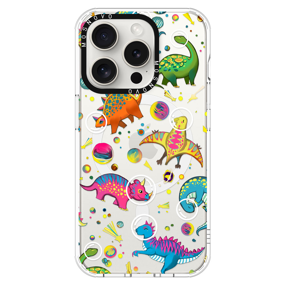 Dinosaur Planet Phone Case - iPhone 16 Pro Max Case - MOSNOVO