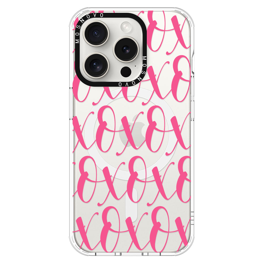 XOXO Phone Case - iPhone 16 Pro Max Case - MOSNOVO