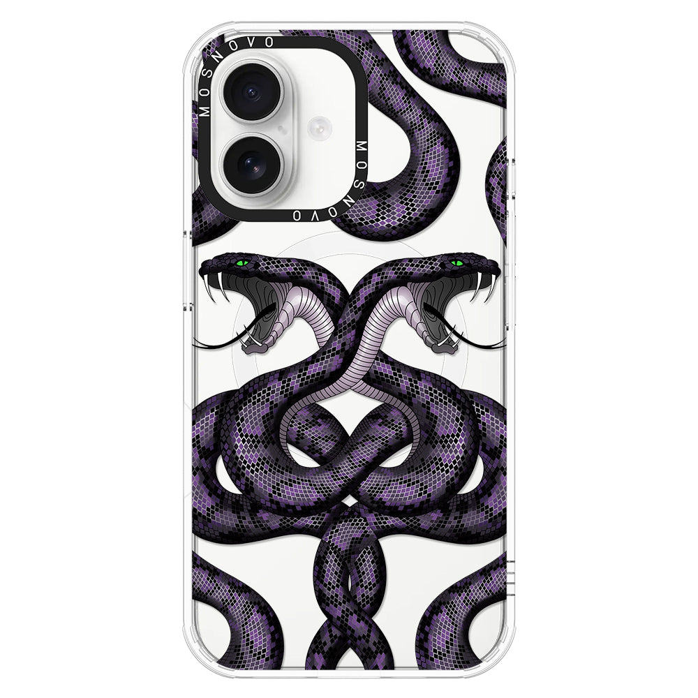 Mystery Snake Phone Case - iPhone 16 Case - MOSNOVO