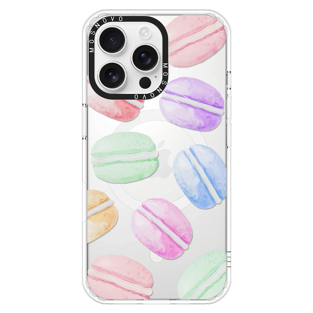 Pastel Macaron Phone Case - iPhone 16 Pro Max Case - MOSNOVO