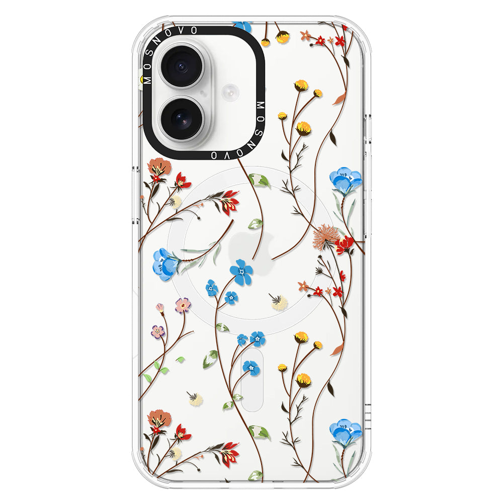 Wildflowers Phone Case - iPhone 16 Plus Case - MOSNOVO