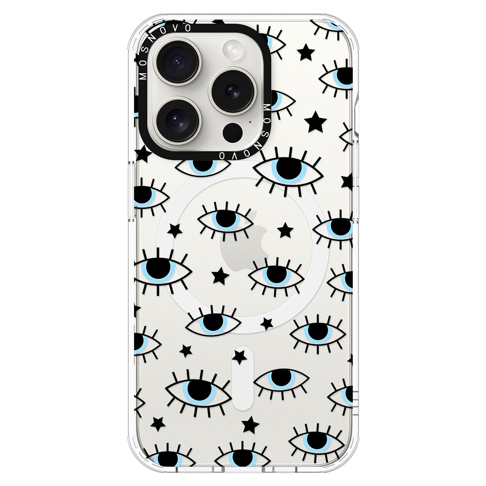 Hippie Eye Phone Case - iPhone 16 Pro Max Case - MOSNOVO