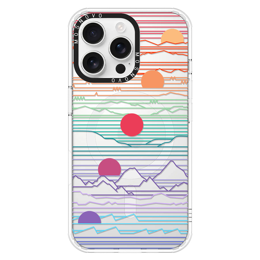 Sunset Phone Case - iPhone 16 Pro Max Case - MOSNOVO