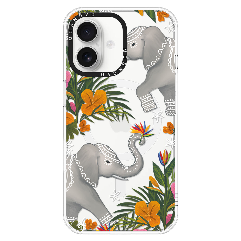 Elephant Phone Case - iPhone 16 Case - MOSNOVO