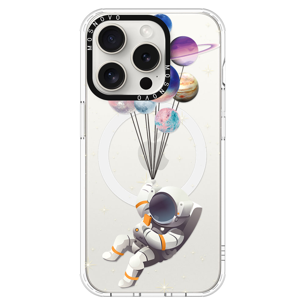 Astronaut Phone Case - iPhone 16 Pro Max Case - MOSNOVO