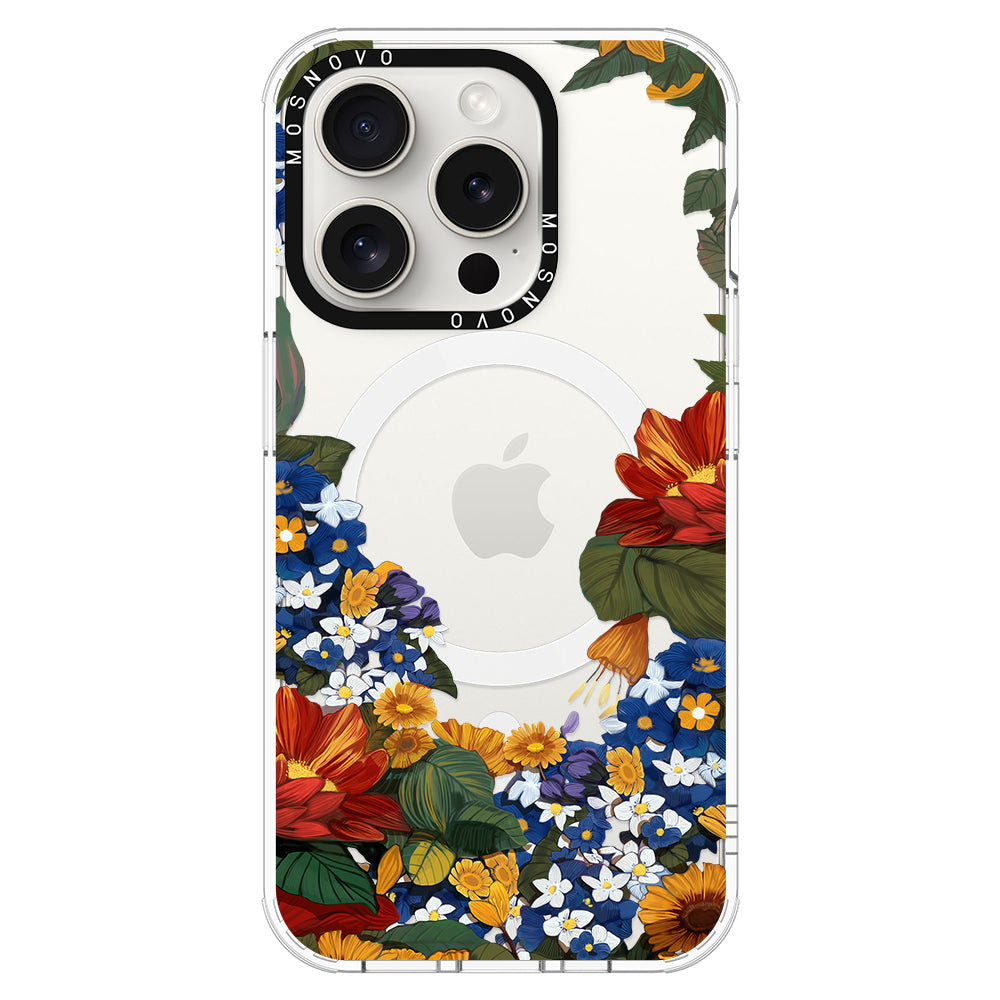 Summer Garden Phone Case - iPhone 16 Pro Case - MOSNOVO