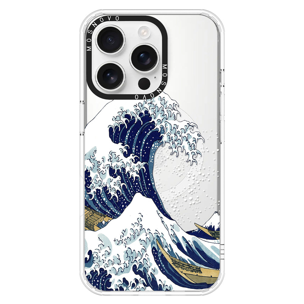 Great Wave Phone Case - iPhone 16 Pro Case - MOSNOVO