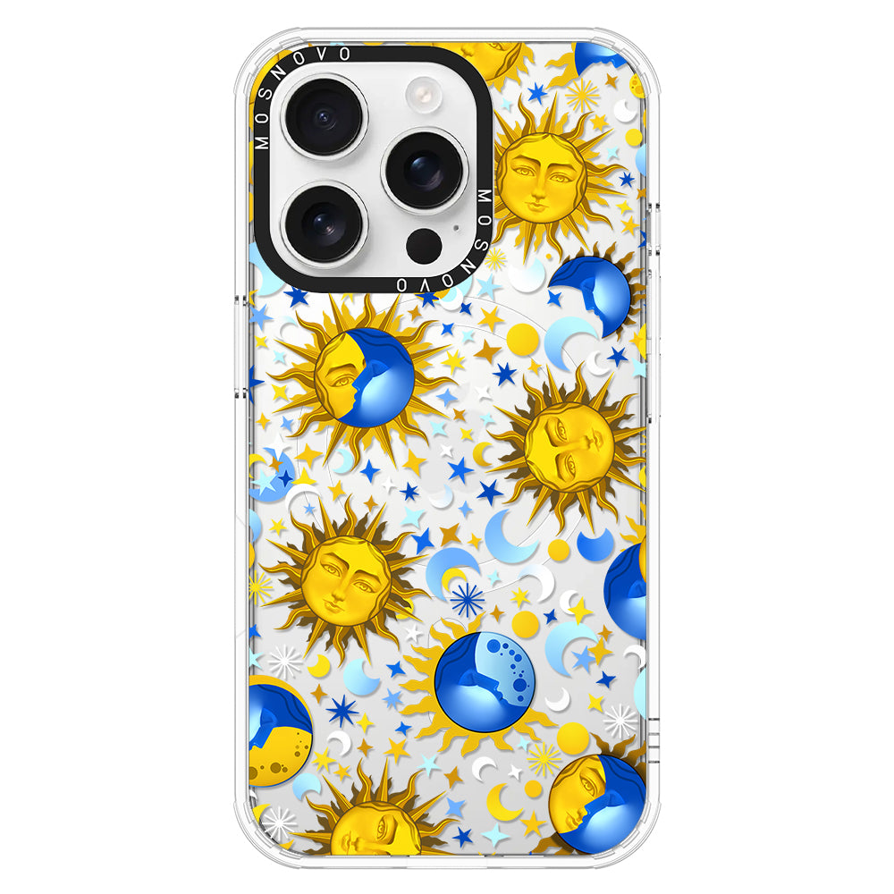 Sun and Moon Phone Case - iPhone 16 Pro Case - MOSNOVO