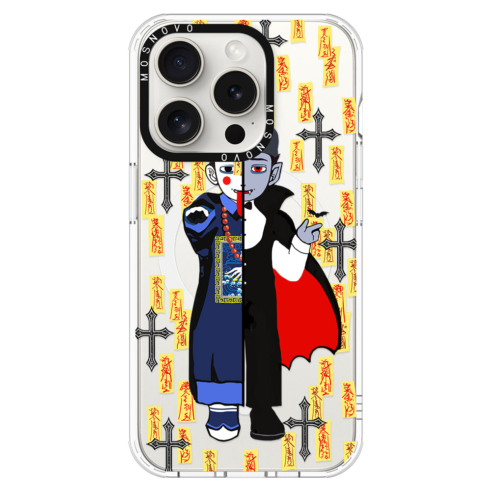 Vampire Vs Jiangshi Phone Case - iPhone 16 Pro Max Case - MOSNOVO