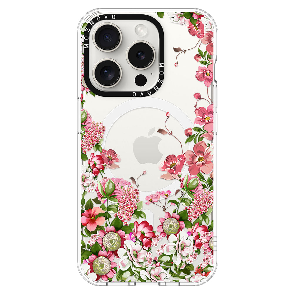 Blooms Phone Case - iPhone 16 Pro Case - MOSNOVO