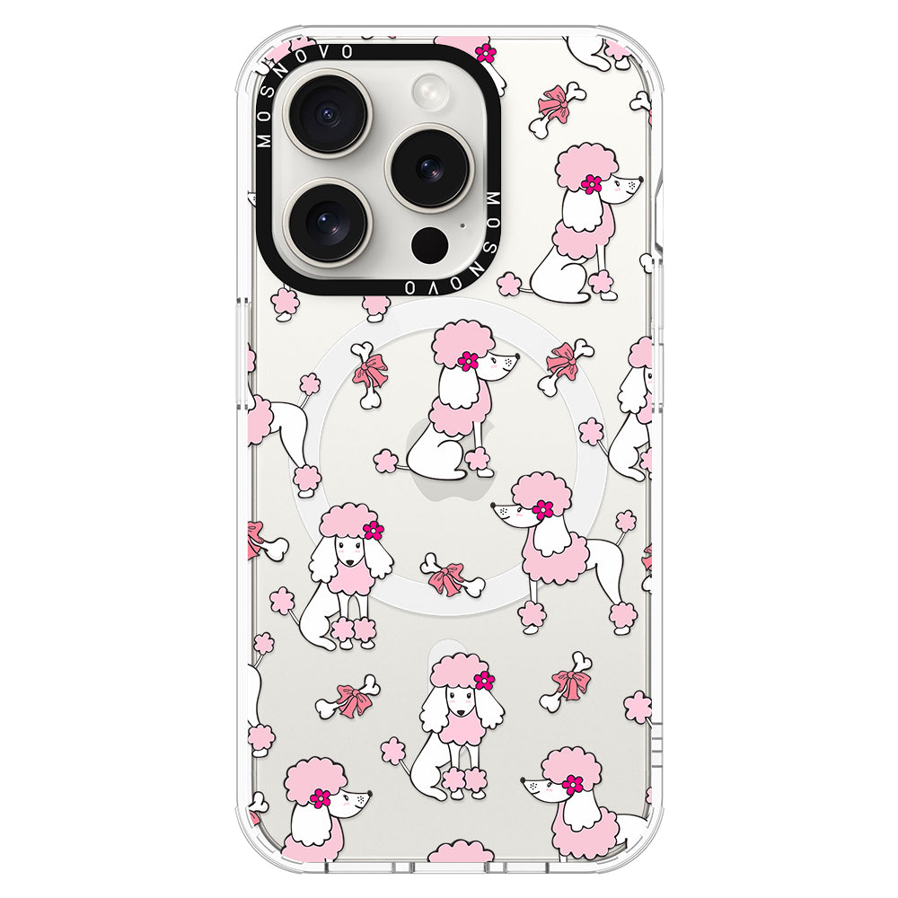 Cute Poodle Phone Case - iPhone 16 Pro Case - MOSNOVO