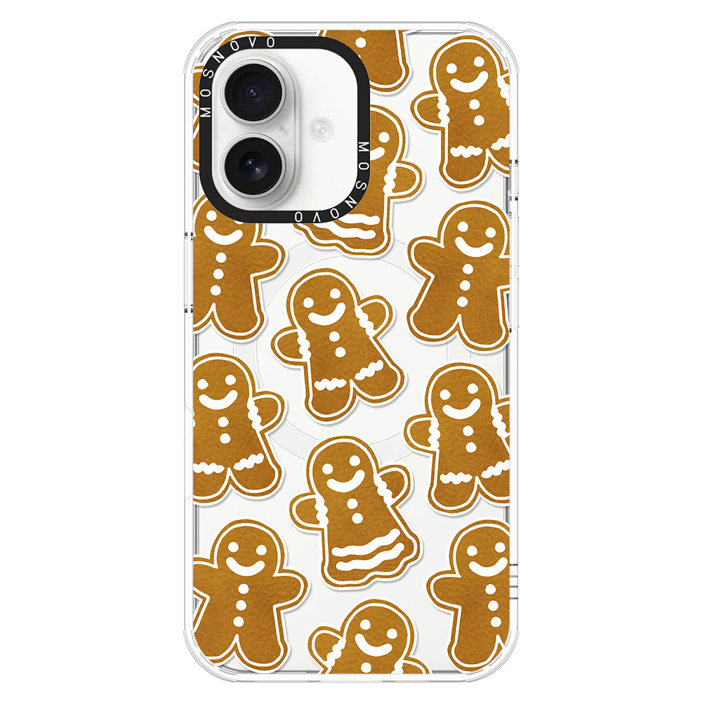 Ginger Breadman Phone Case - iPhone 16 Case - MOSNOVO