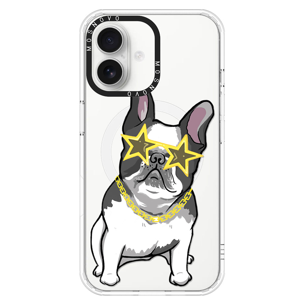 Cool French Bulldog Phone Case - iPhone 16 Plus Case - MOSNOVO