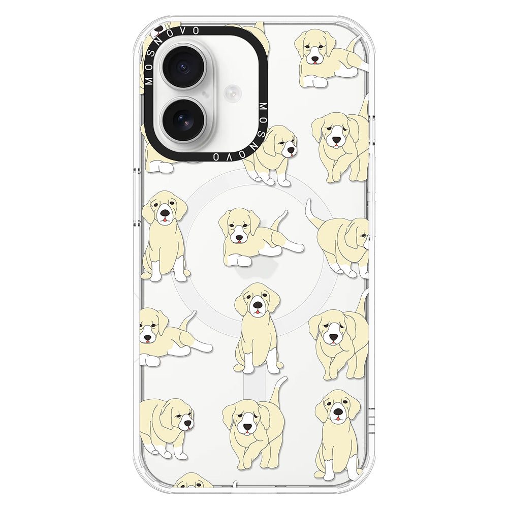 Golden Retriever Phone Case - iPhone 16 Plus Case - MOSNOVO