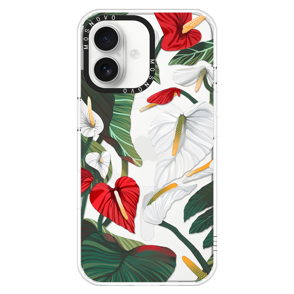 Anthurium Phone Case - iPhone 16 Case - MOSNOVO