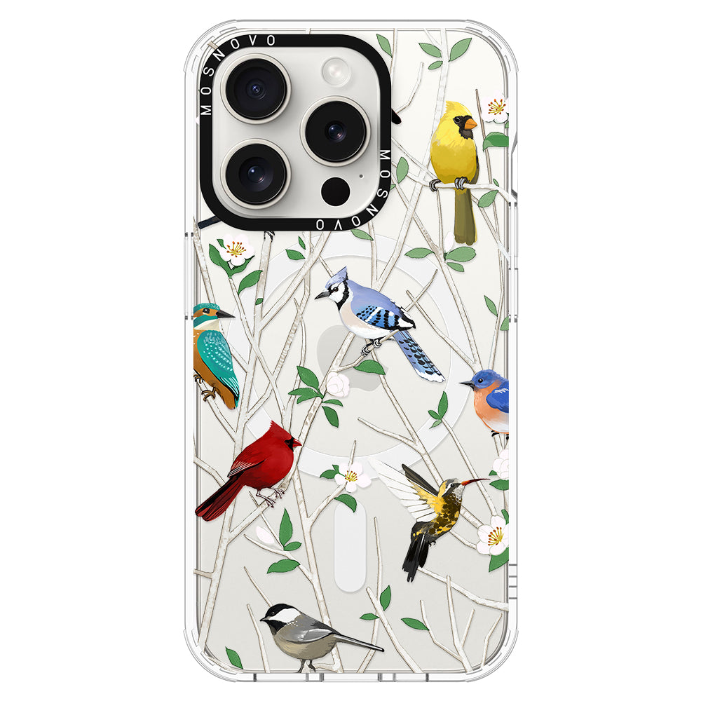 Wild Bird Phone Case - iPhone 16 Pro Case - MOSNOVO