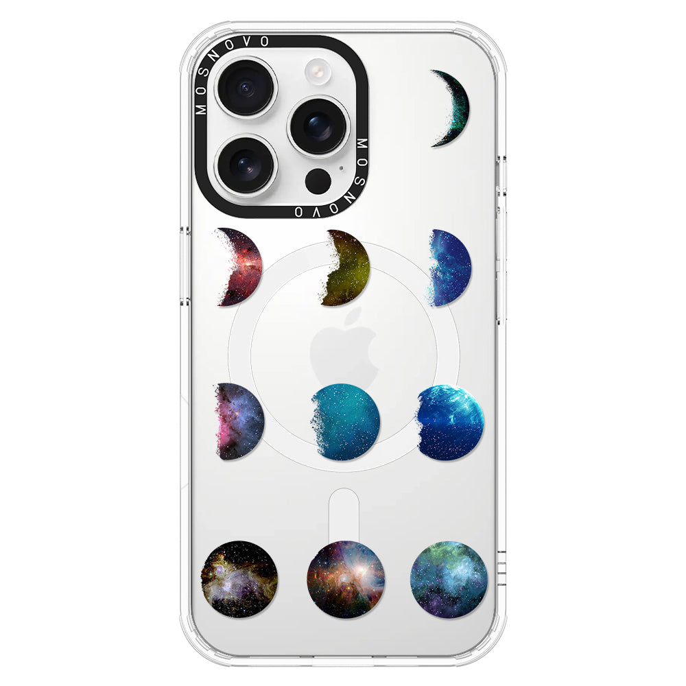 Moon Phase Phone Case - iPhone 16 Pro Max Case - MOSNOVO