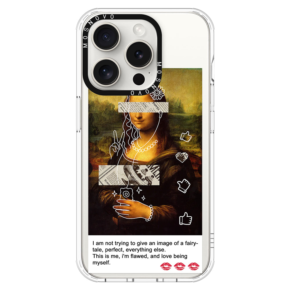 Selfie Artwork Phone Case - iPhone 16 Pro Max Case - MOSNOVO