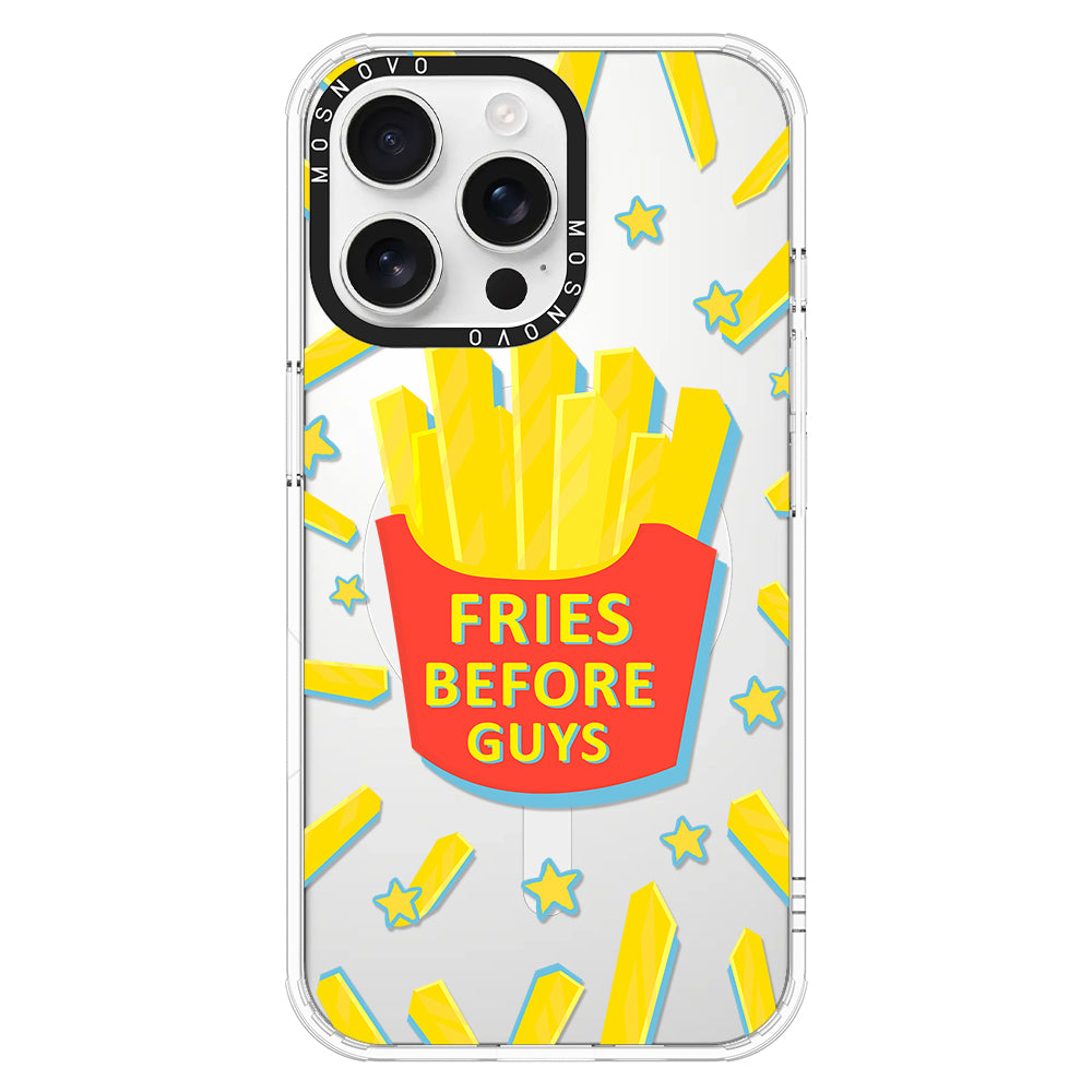 Fries Before Guys Phone Case - iPhone 16 Pro Max Case - MOSNOVO