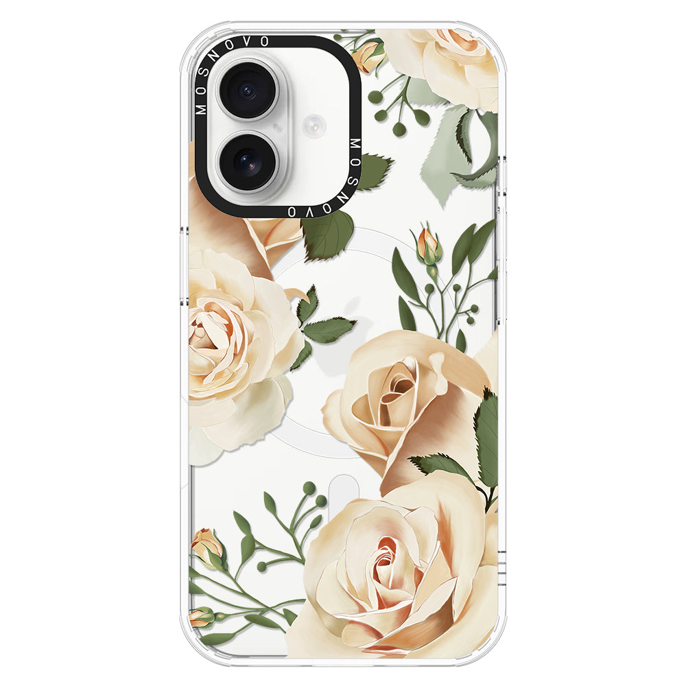 Champagne Roses Phone Case - iPhone 16 Plus Case - MOSNOVO