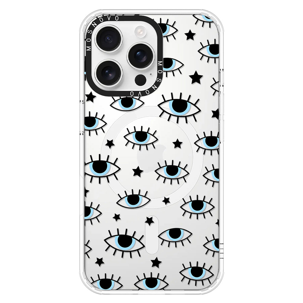 Hippie Eye Phone Case - iPhone 16 Pro Max Case - MOSNOVO