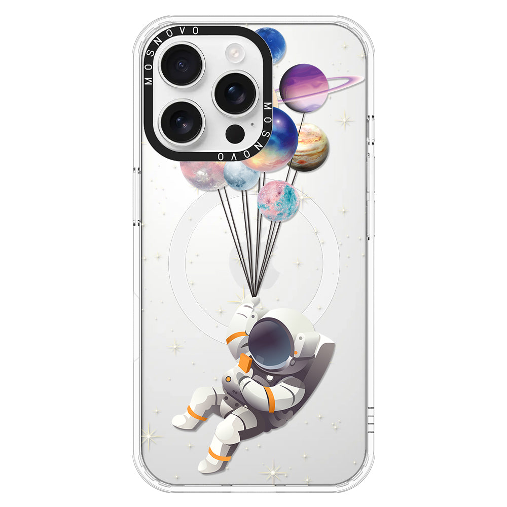 Astronaut Phone Case - iPhone 16 Pro Max Case - MOSNOVO