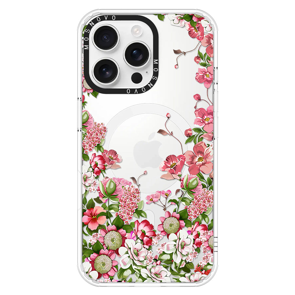 Blooms Phone Case - iPhone 16 Pro Max Case - MOSNOVO