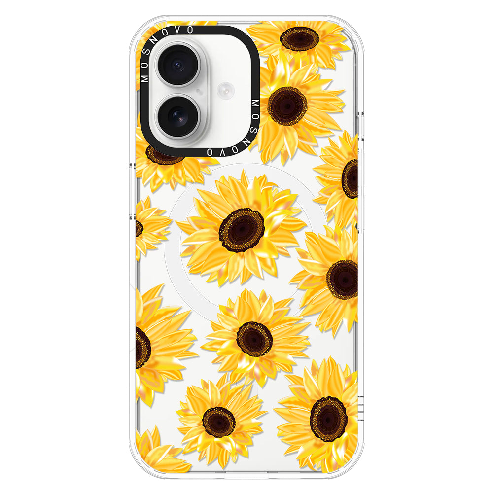 Sunflowers Phone Case - iPhone 16 Plus Case - MOSNOVO