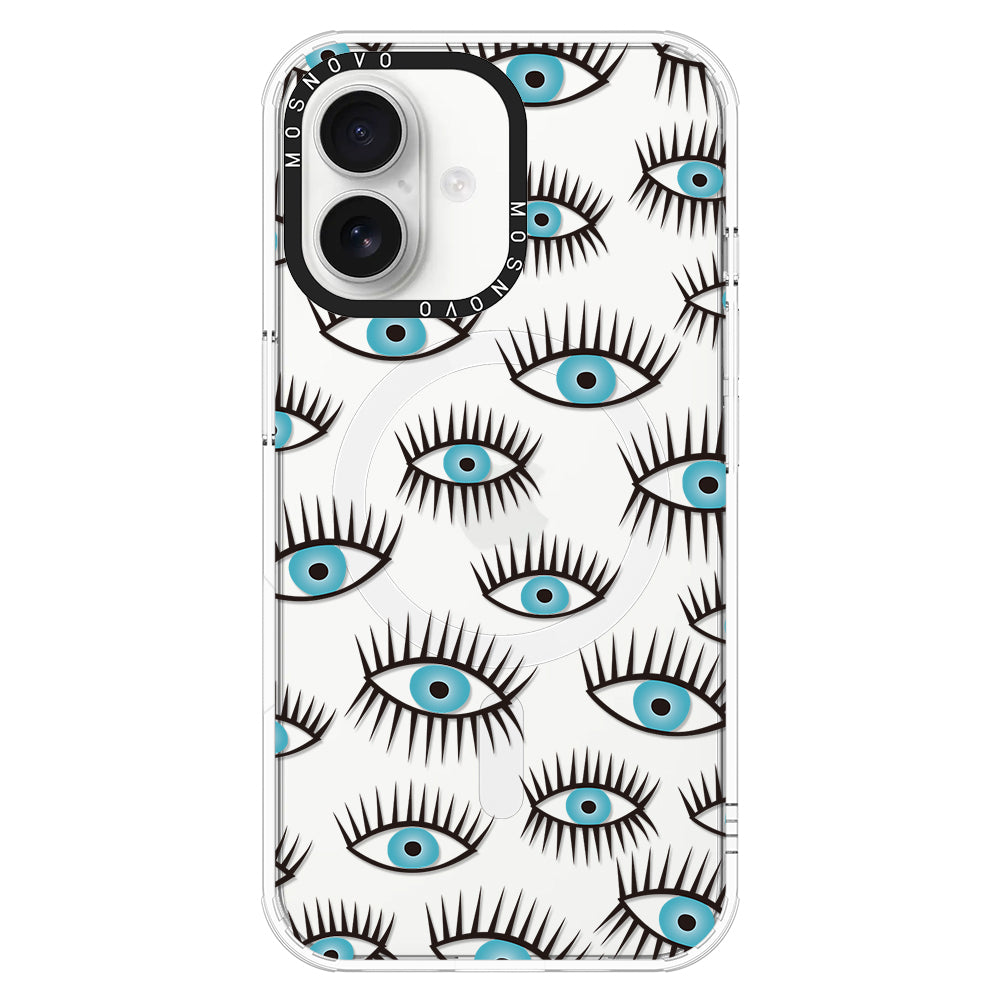 Evil Eye Phone Case - iPhone 16 Plus Case - MOSNOVO