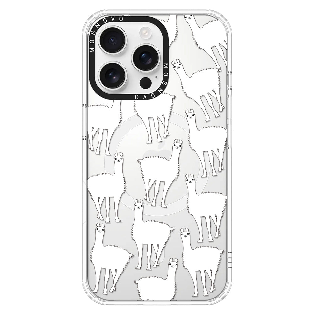 Llama Phone Case - iPhone 16 Pro Max Case - MOSNOVO