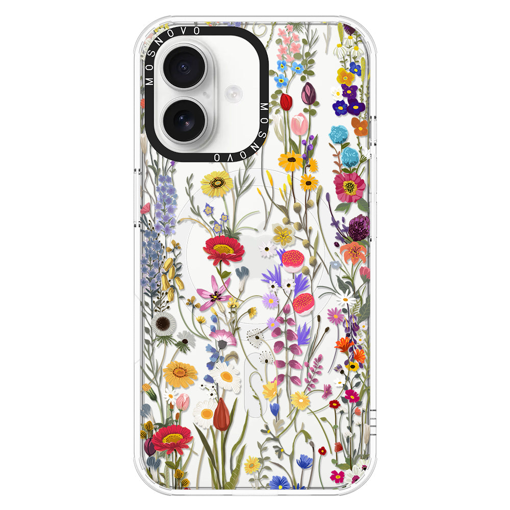 Summer Meadow Phone Case - iPhone 16 Plus Case - MOSNOVO