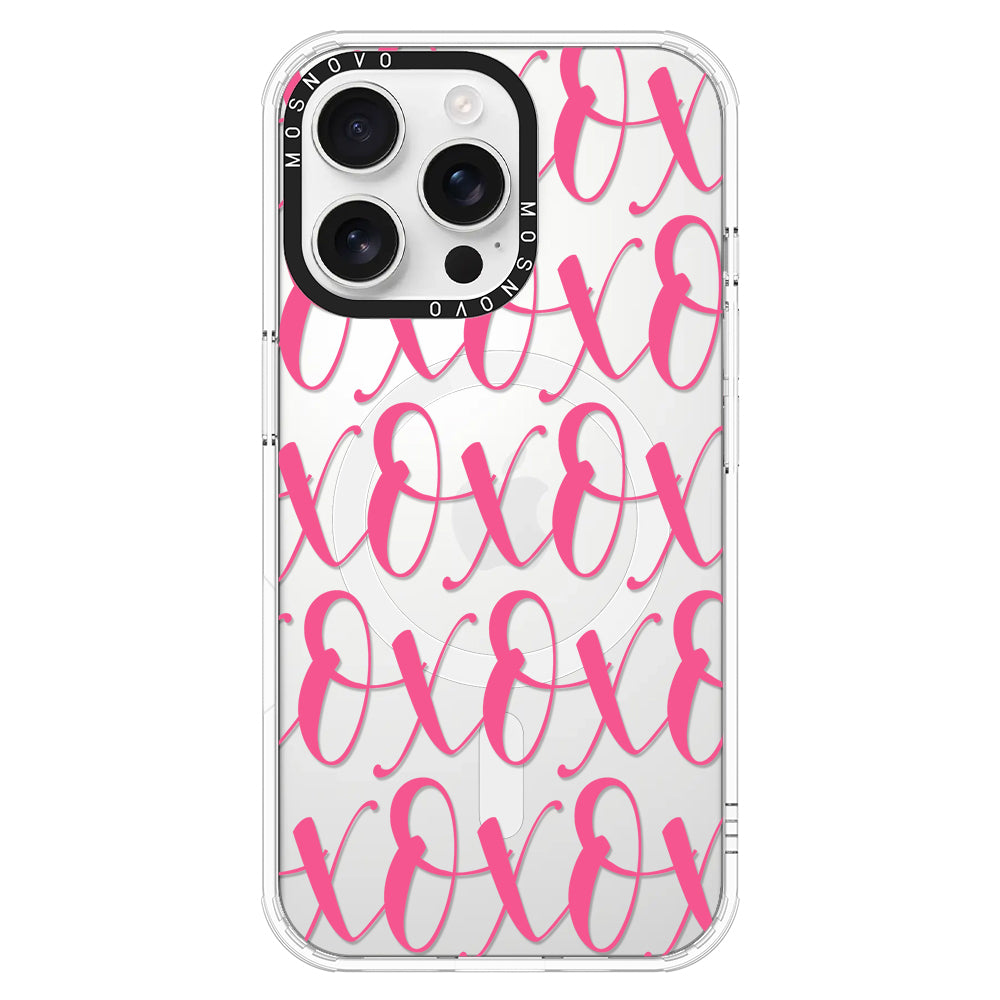 XOXO Phone Case - iPhone 16 Pro Max Case - MOSNOVO