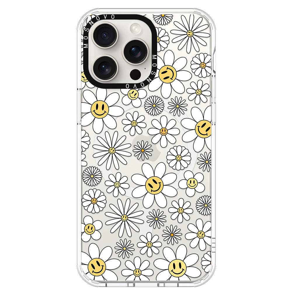 Happy Daisy Blooms Phone Case - iPhone 15 Pro Max Case