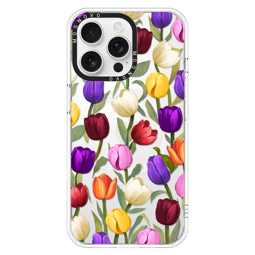 Tulip Phone Case - iPhone 16 Pro Max Case - MOSNOVO