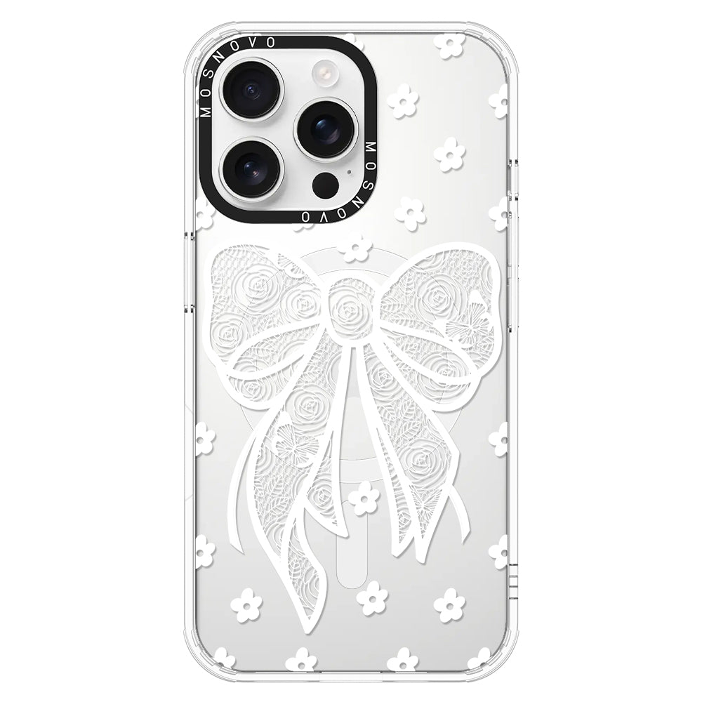 Lacey Bow Phone Case - iPhone 16 Pro Max Case