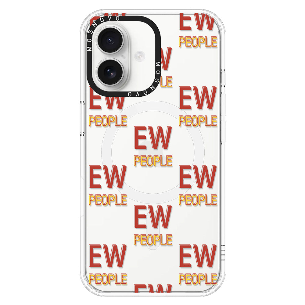 EW People Phone Case - iPhone 16 Case - MOSNOVO