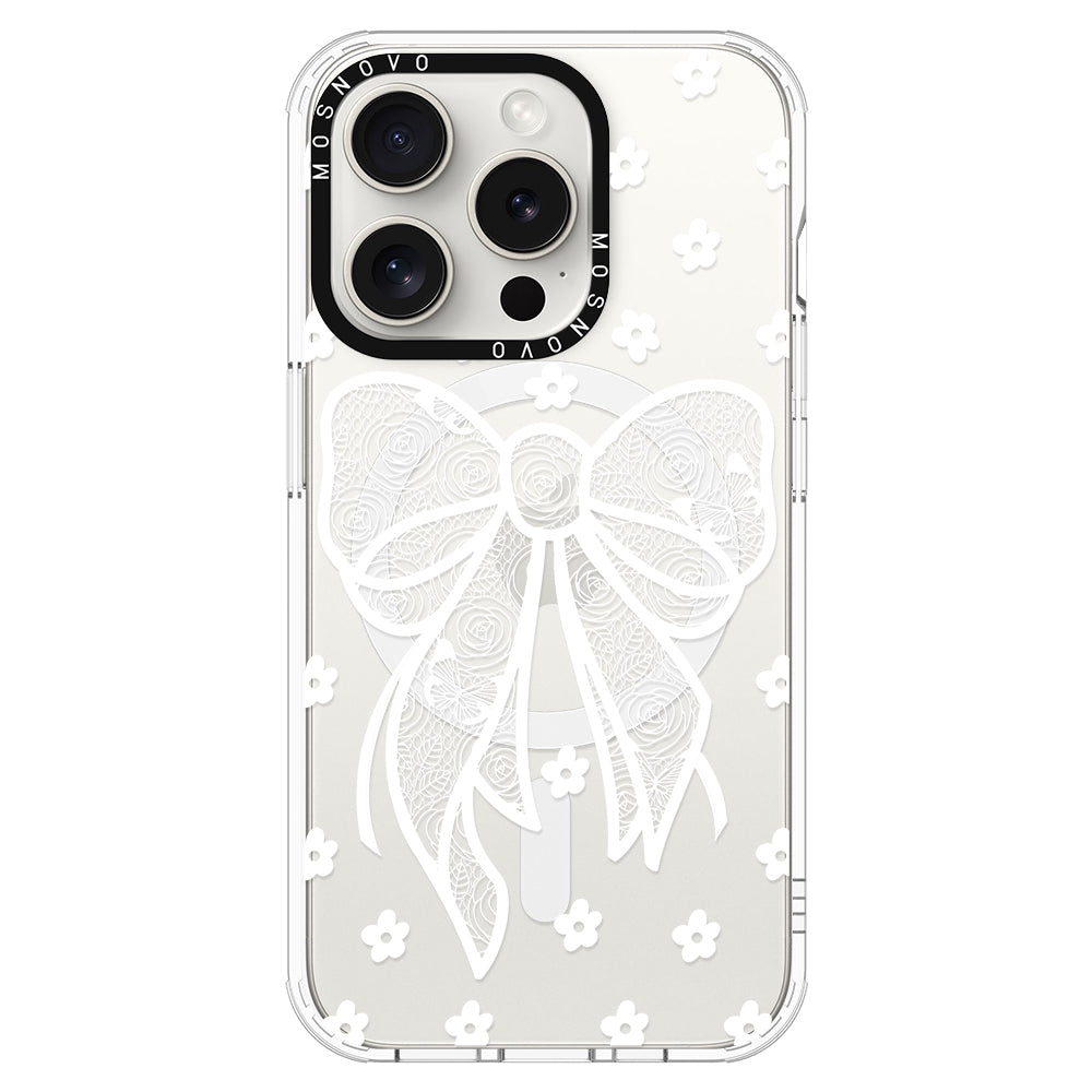 Lacey Bow Phone Case - iPhone 16 Pro Case