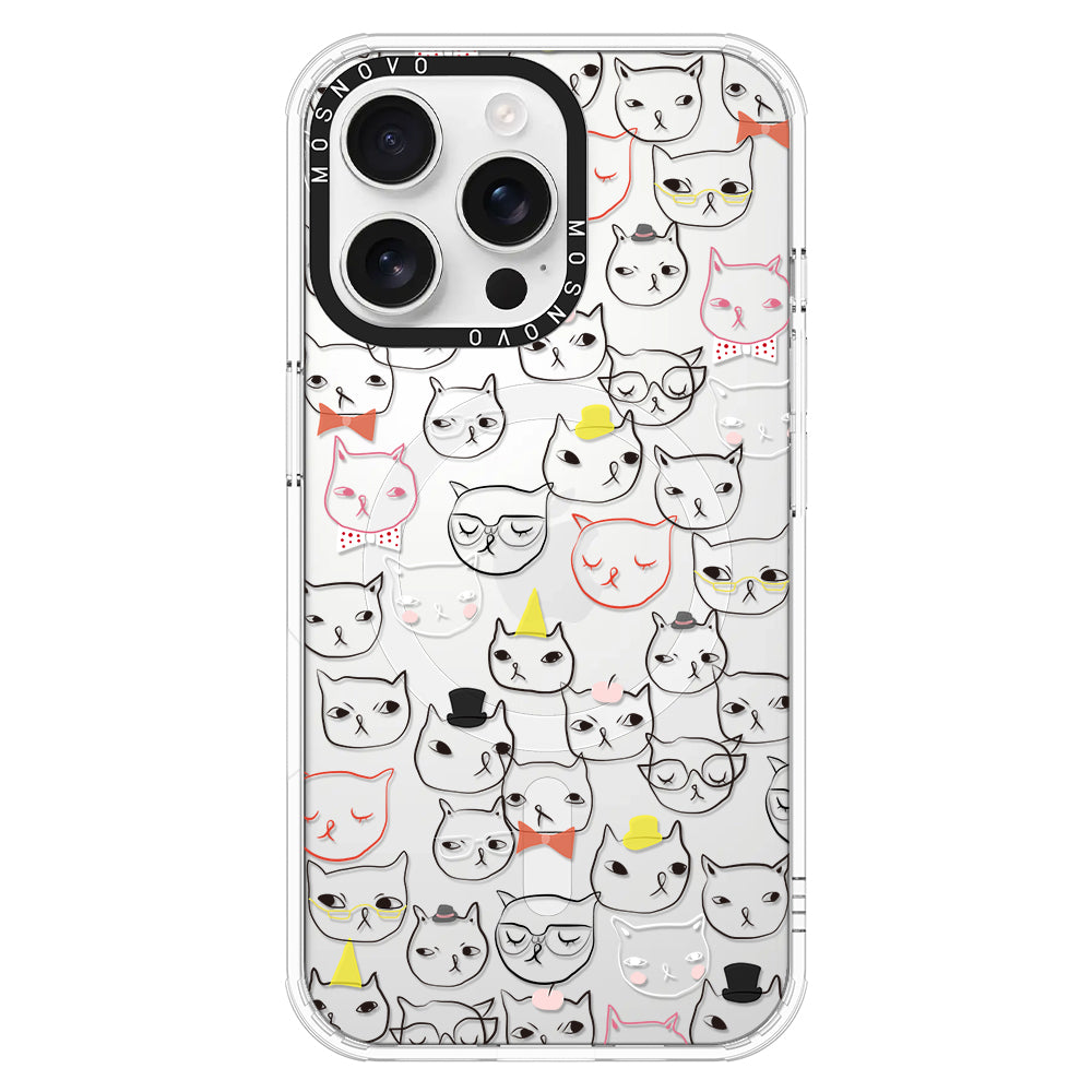 Grumpy Cat Phone Case - iPhone 16 Pro Max Case - MOSNOVO