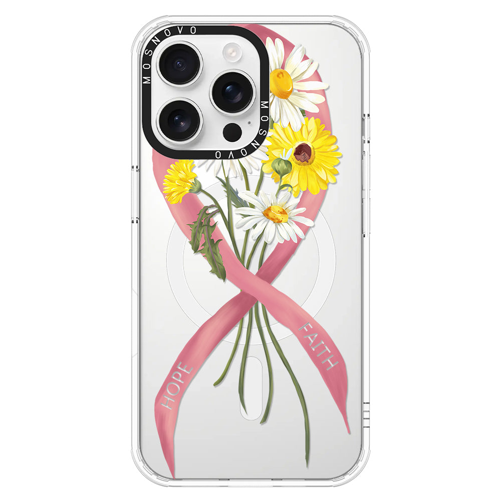 Breast Awareness Phone Case - iPhone 16 Pro Max Case - MOSNOVO