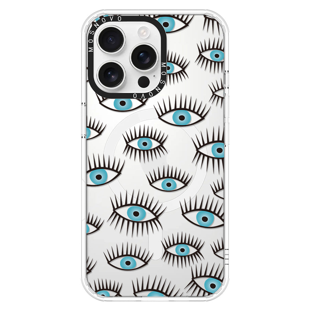 Evil Eye Phone Case - iPhone 16 Pro Max Case - MOSNOVO