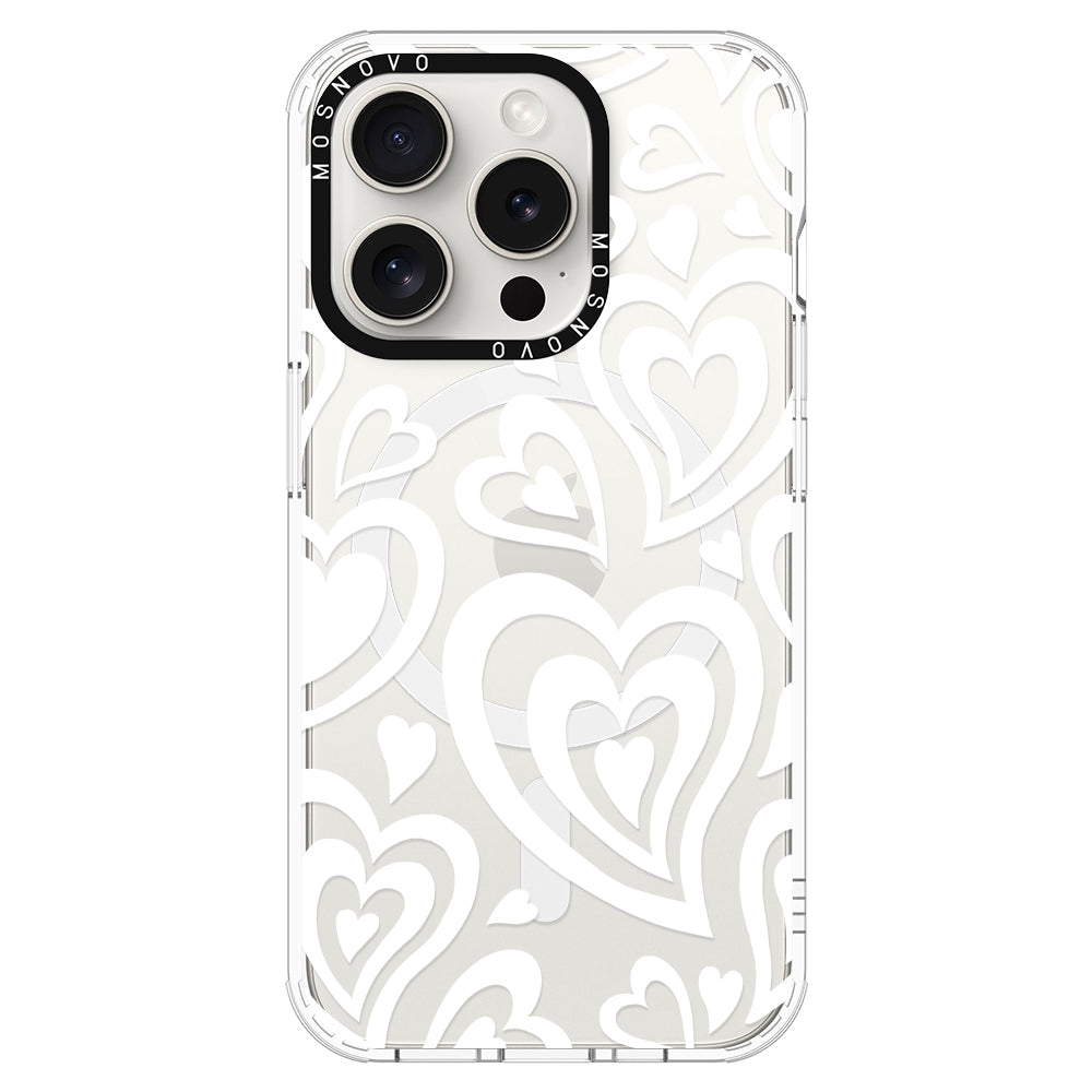 Twist Heart Phone Case - iPhone 16 Pro Case - MOSNOVO