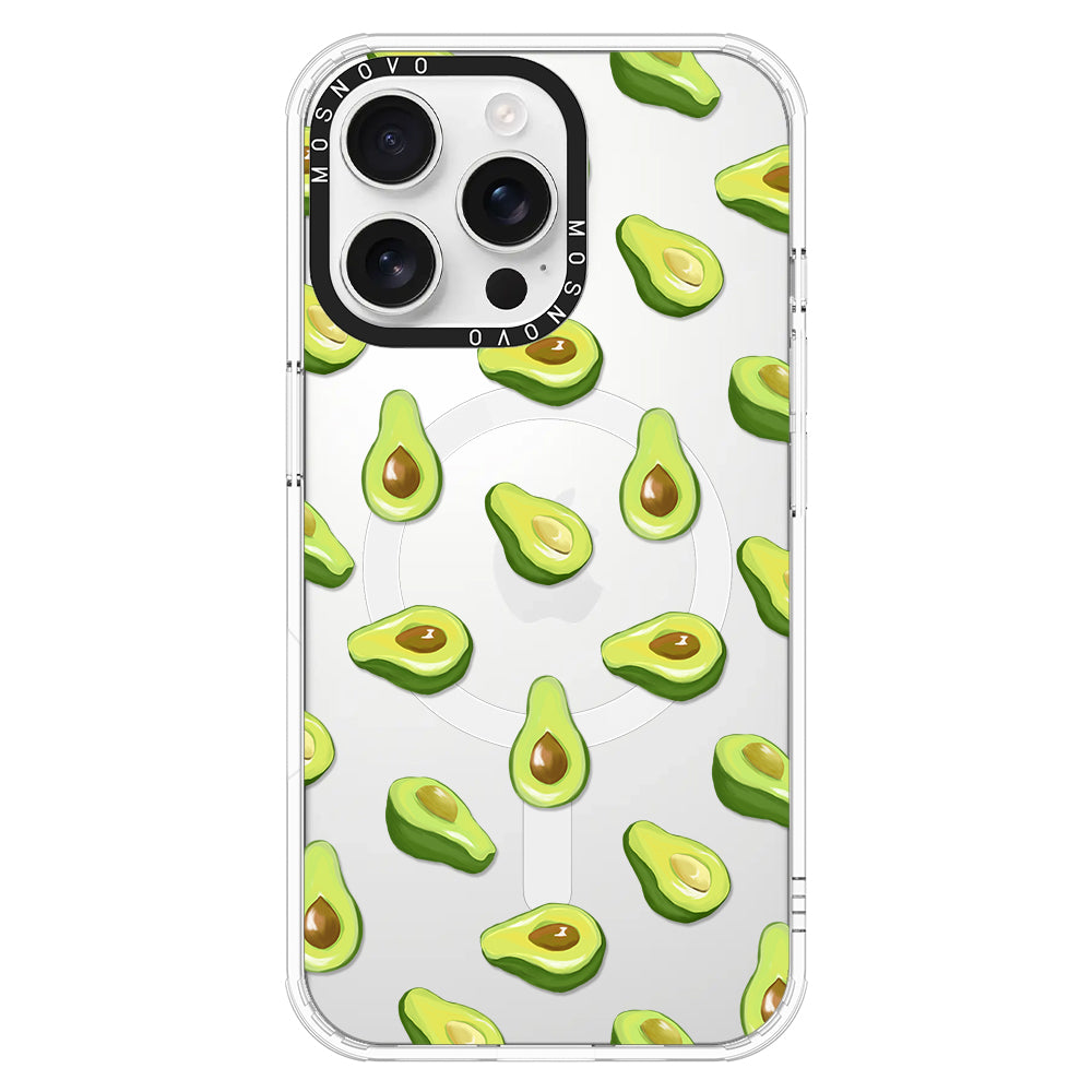 Fleshy Avocado Phone Case - iPhone 16 Pro Max Case - MOSNOVO