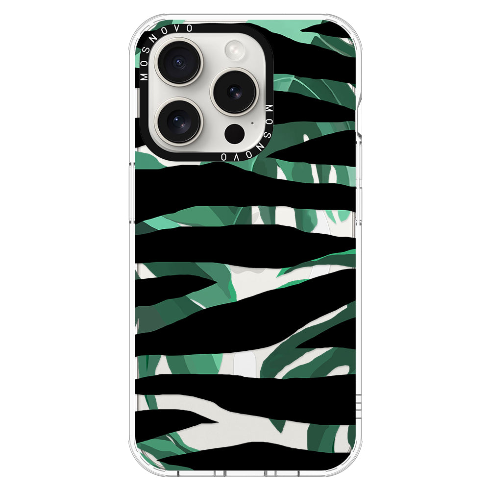 Wild Zebra Phone Case - iPhone 16 Pro Max Case - MOSNOVO