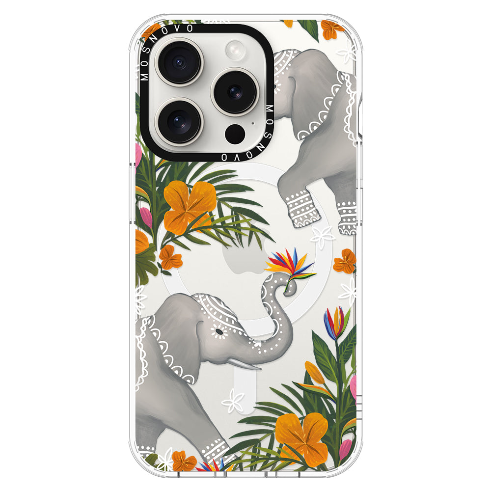 Elephant Phone Case - iPhone 16 Pro Max Case - MOSNOVO