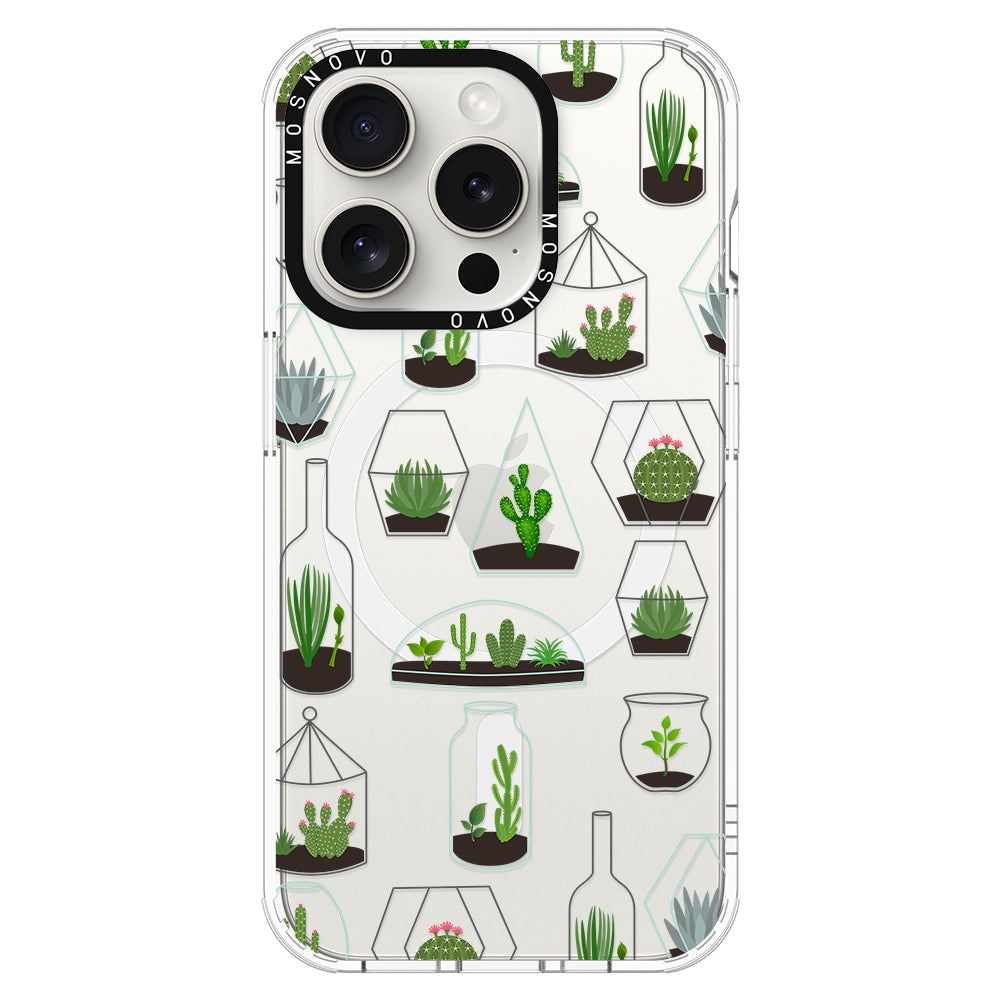 Cactus Plant Phone Case - iPhone 16 Pro Case - MOSNOVO