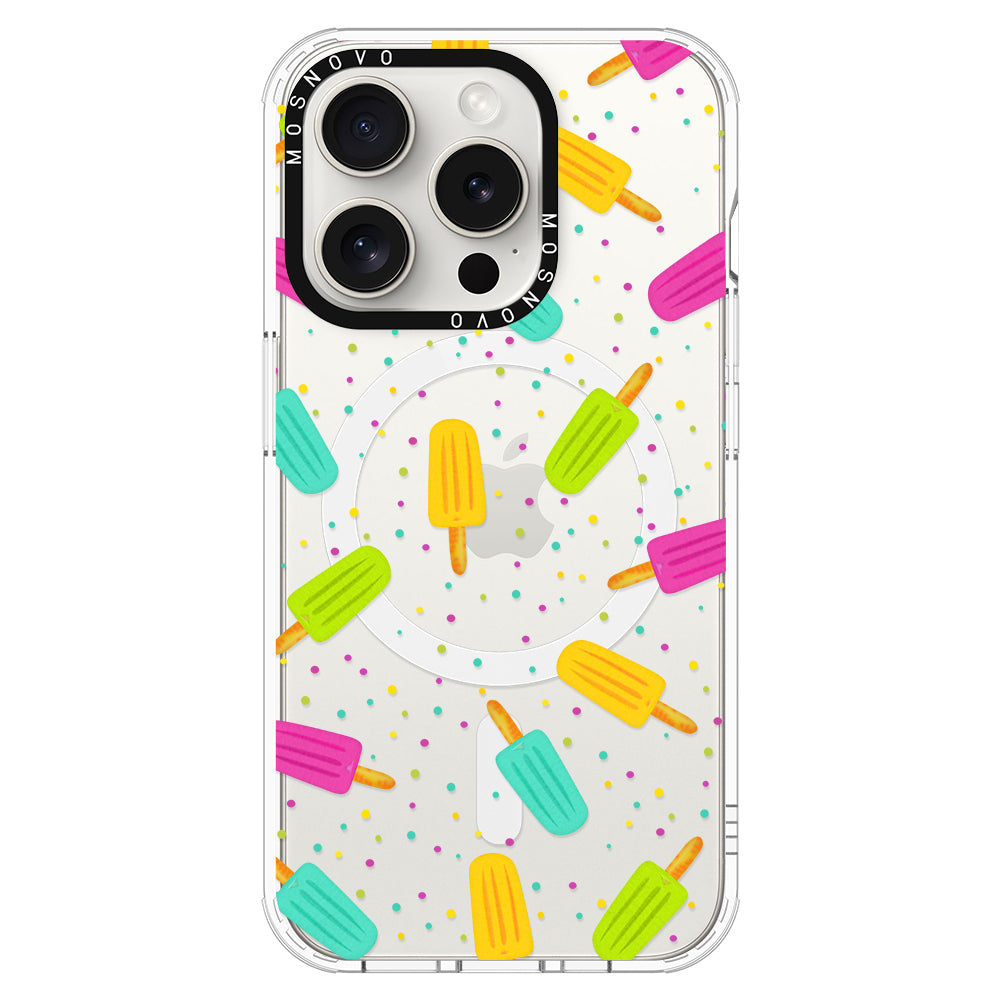 Rainbow Ice Pop Phone Case - iPhone 16 Pro Max Case - MOSNOVO