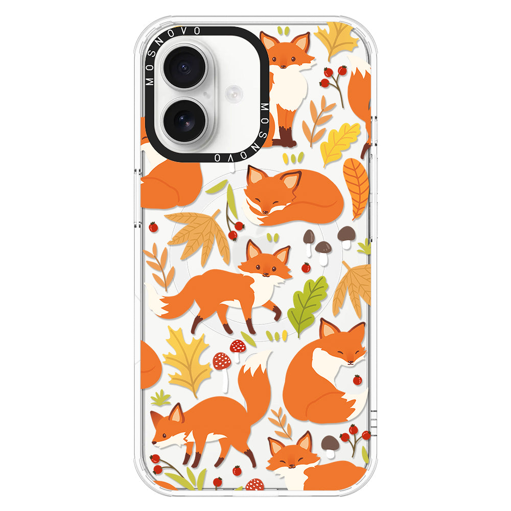 Autumn Fox Phone Case - iPhone 16 Plus Case - MOSNOVO