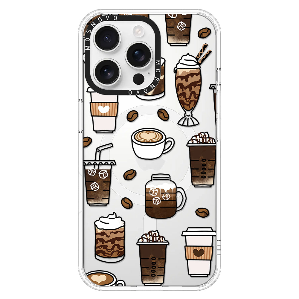 Coffee Phone Case - iPhone 16 Pro Max Case - MOSNOVO