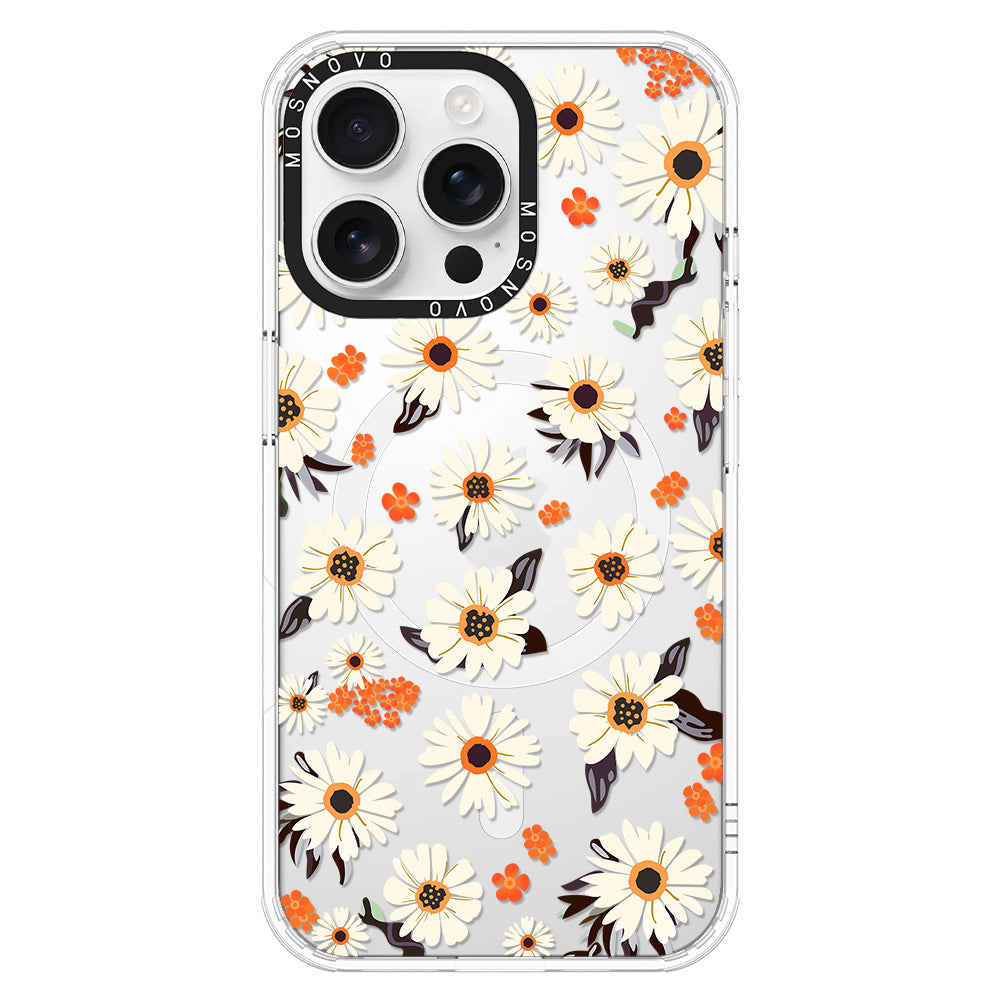 Spring Daisy Phone Case - iPhone 16 Pro Max Case - MOSNOVO